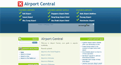 Desktop Screenshot of airportcentral.com